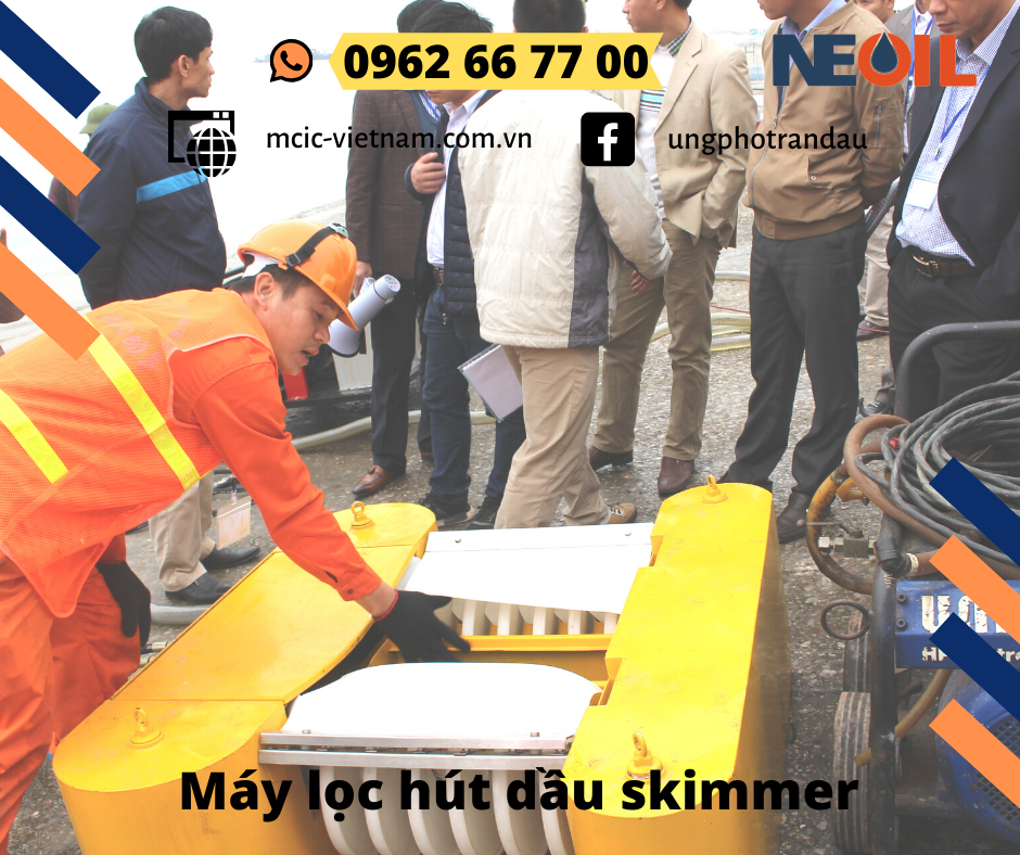 Máy lọc hút dầu Skimmer - Công Ty CP Tư Vấn Đầu Tư Công Trình Hàng Hải Việt Nam